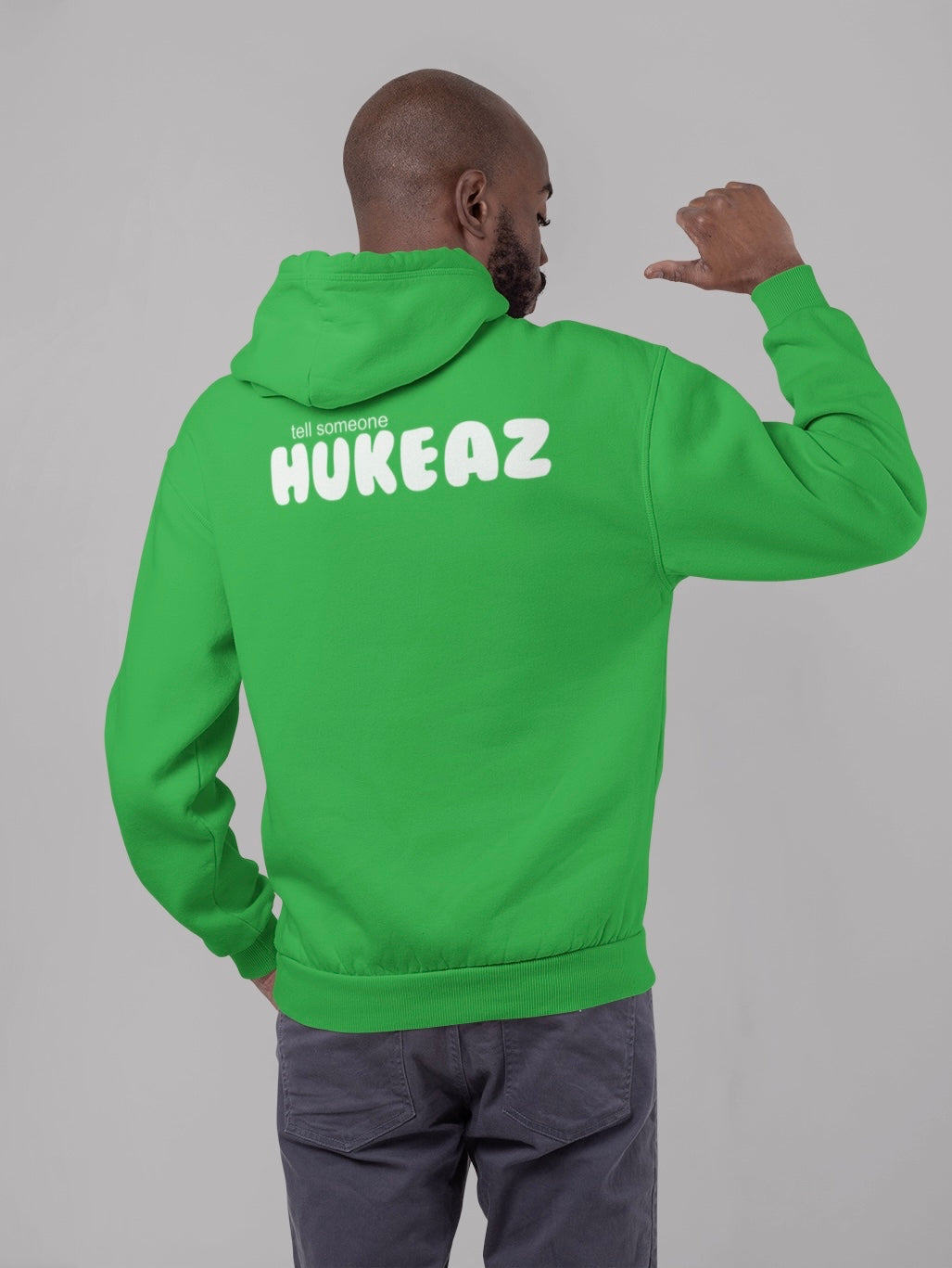 Tell Someone HUKEAZ - Mens - Green/White