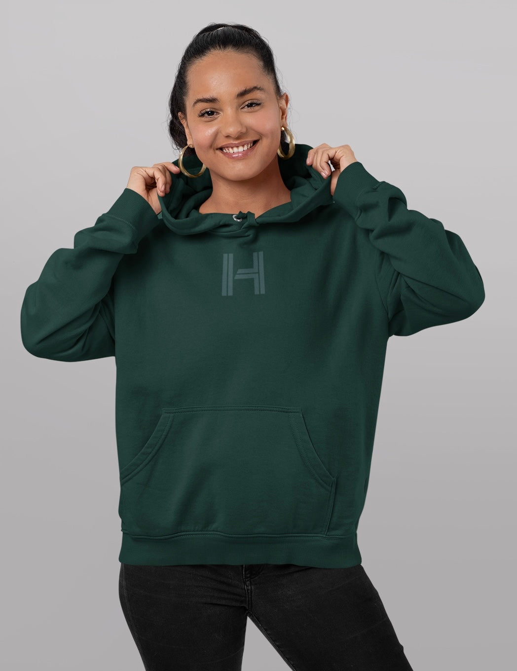 Tell Someone HUKEAZ - Womens - Dark Green/Green