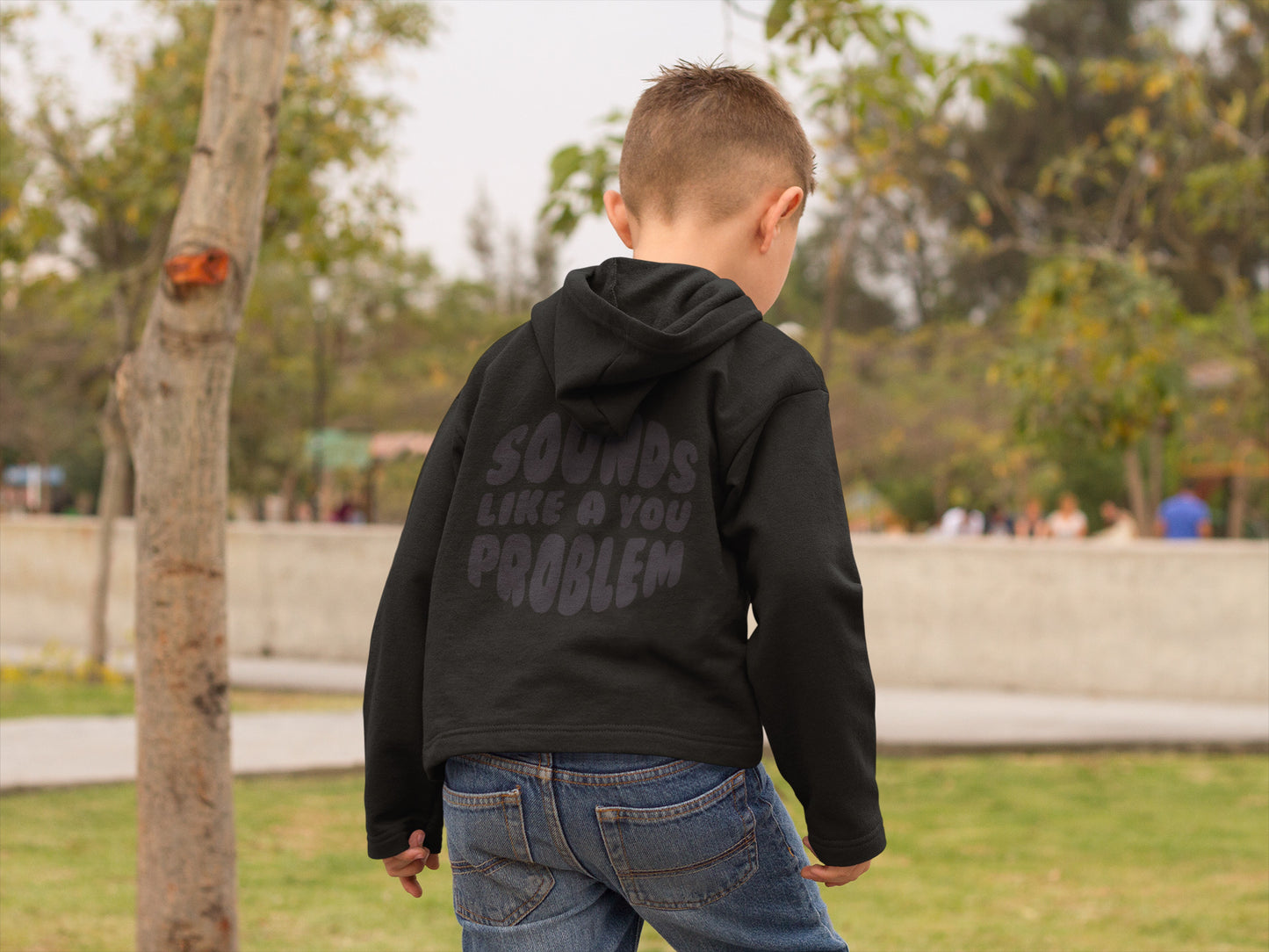 Sounds Like a You Problem - Kids - Black/Black