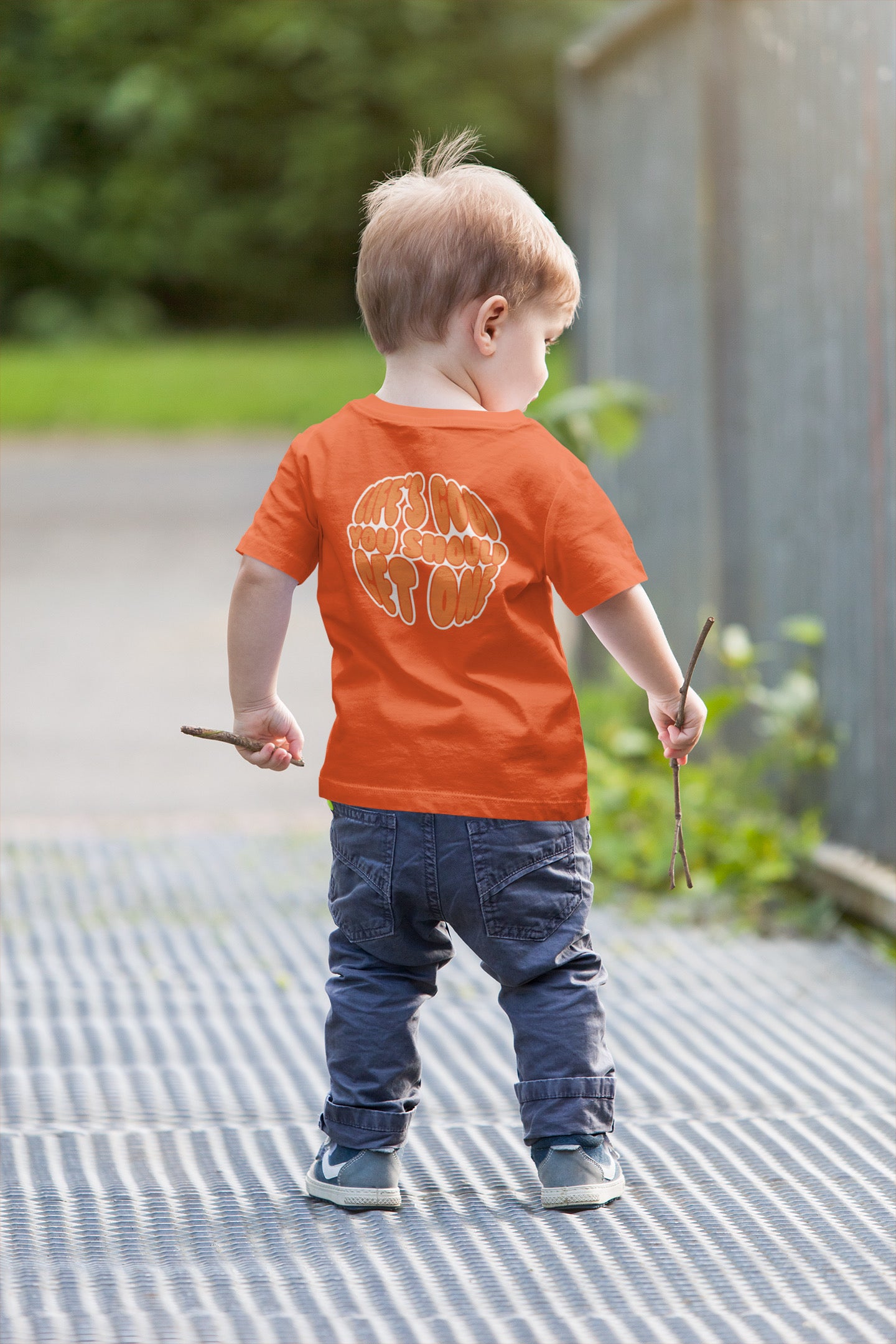 Life’s Good You Should Get One Tee - Orange