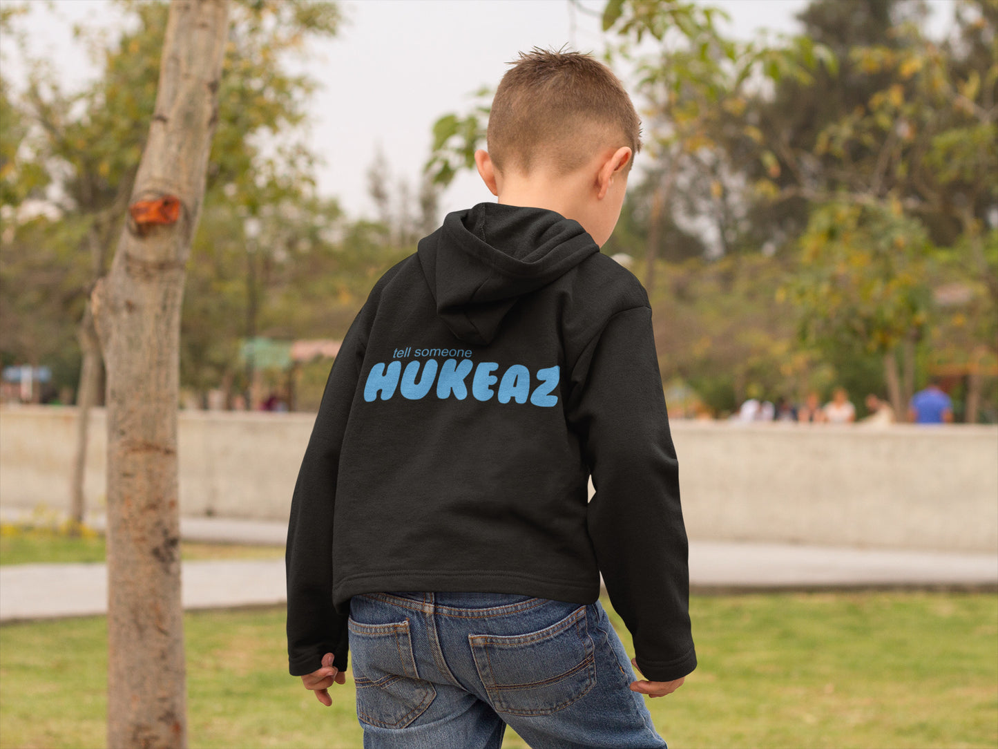 Tell Someone HUKEAZ - Kids - Black/Blue