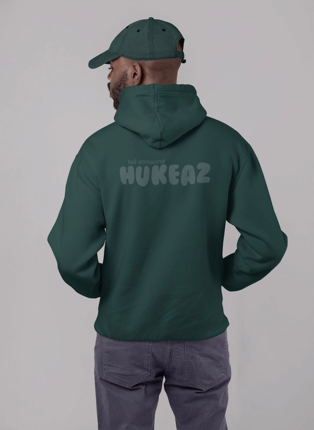 Tell Someone HUKEAZ - Mens - Dark Green/Green