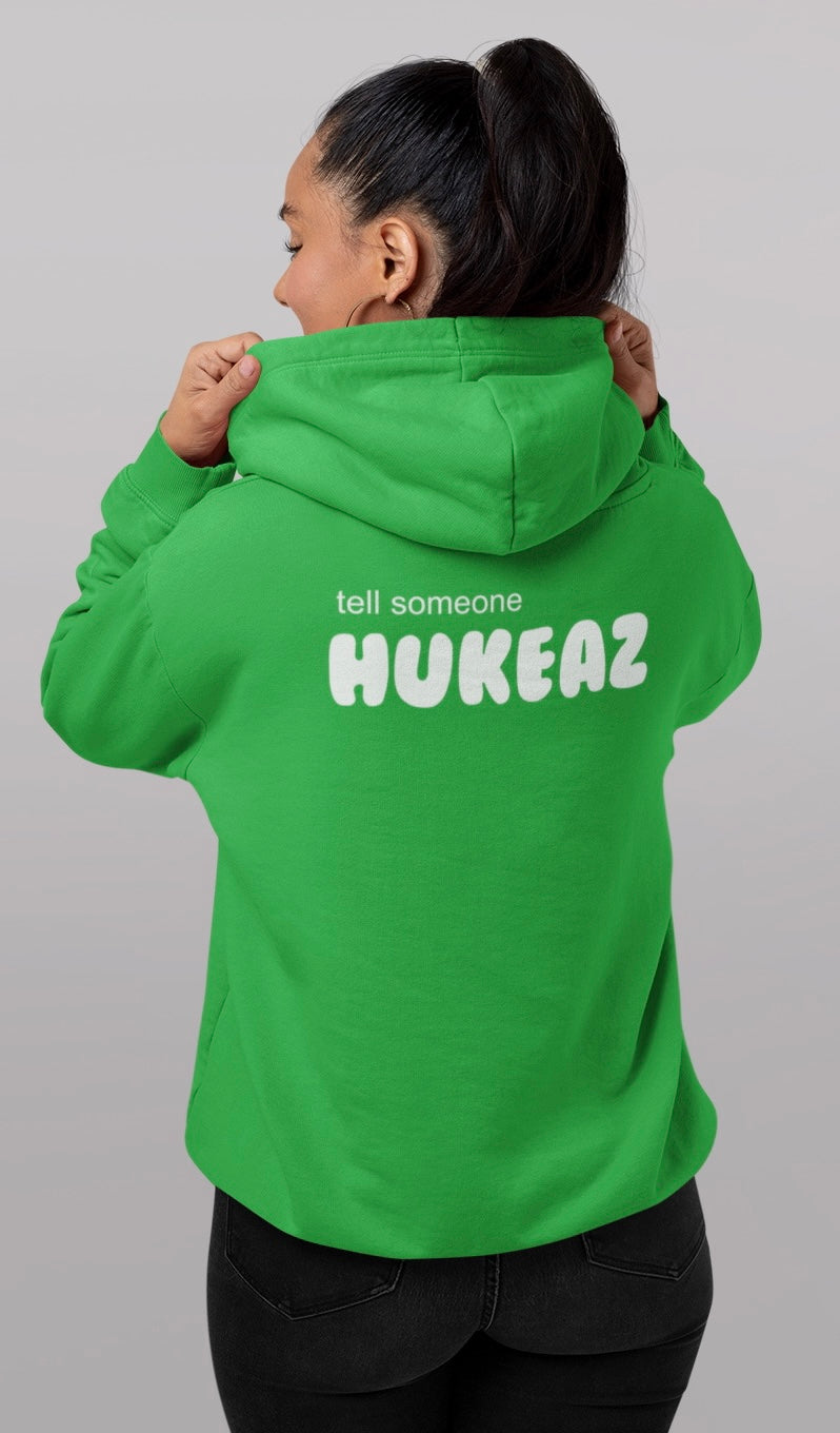 Tell Someone HUKEAZ - Womens - Green/White