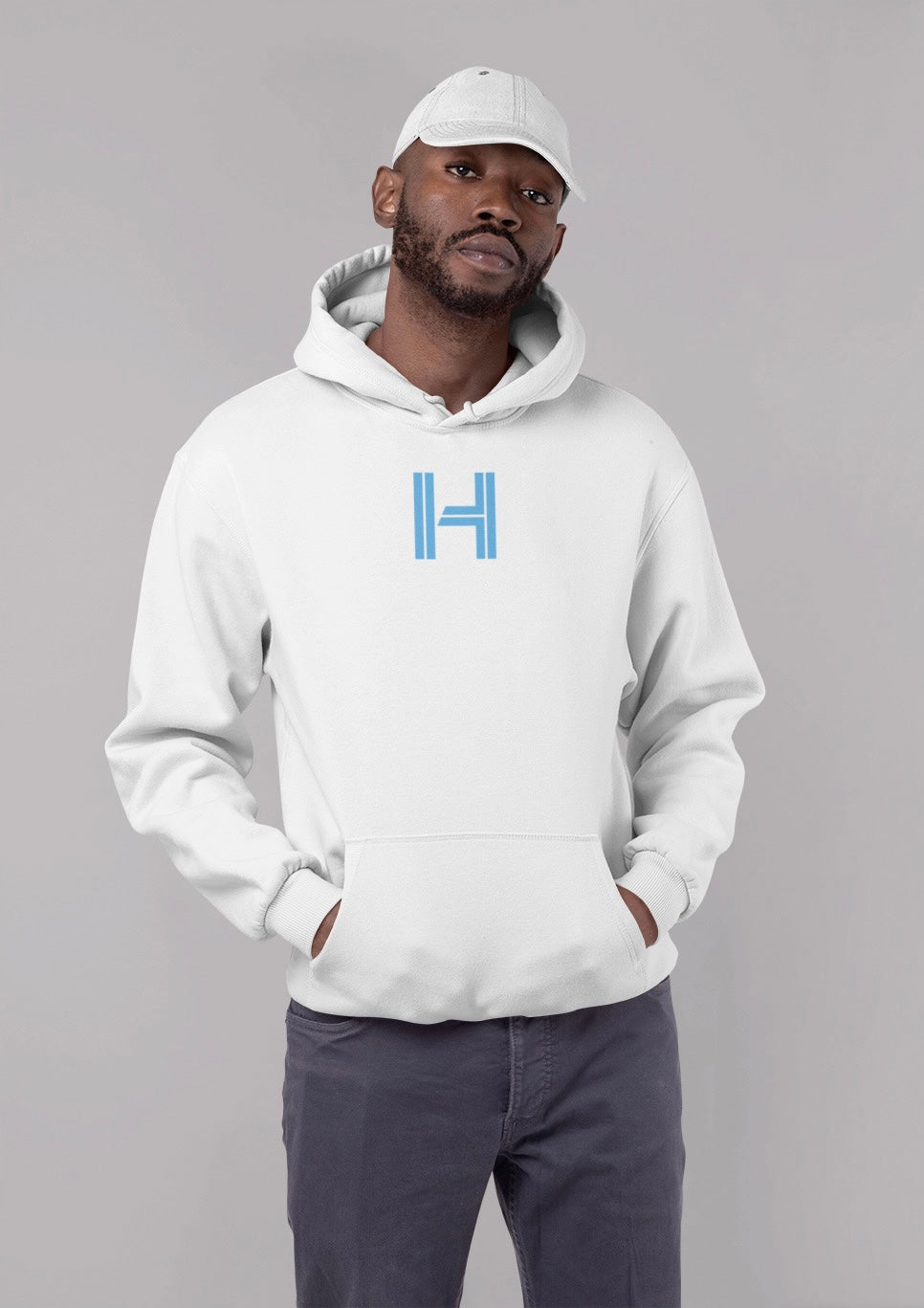 Tell Someone HUKEAZ - Mens - White/Sky Blue