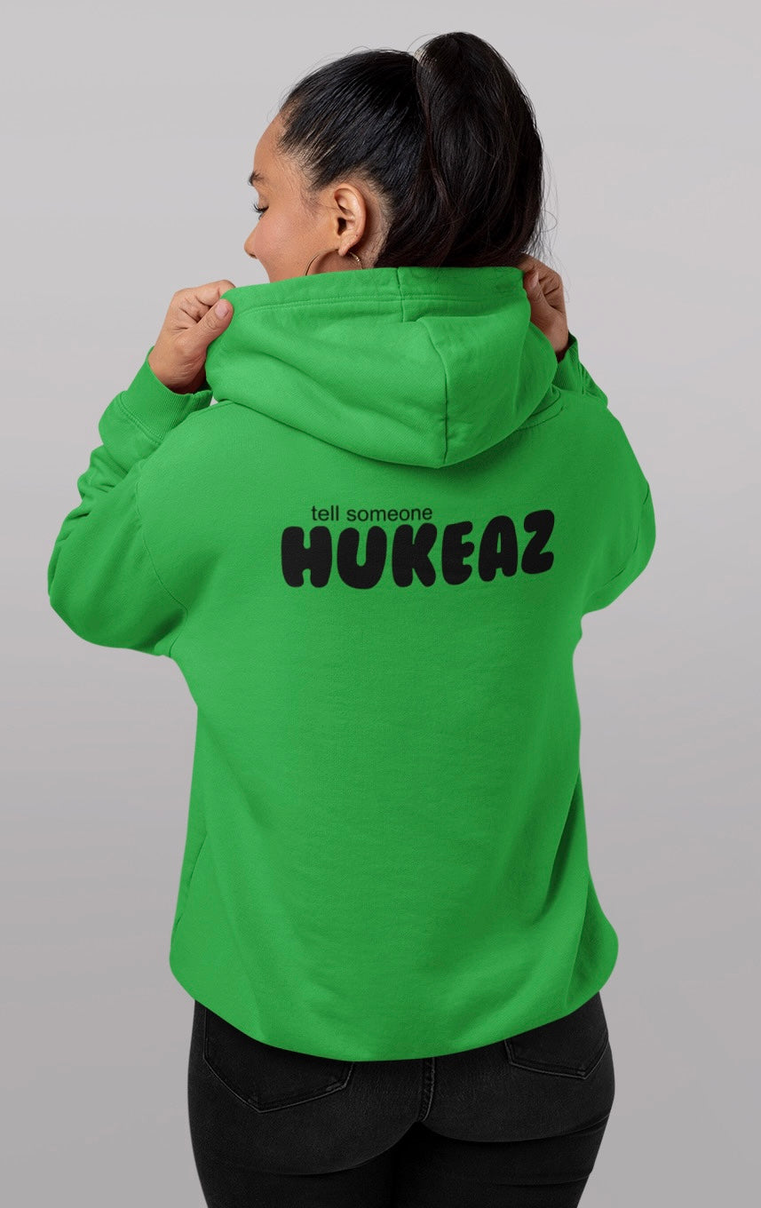 Tell Someone HUKEAZ - Womens - Green/Black