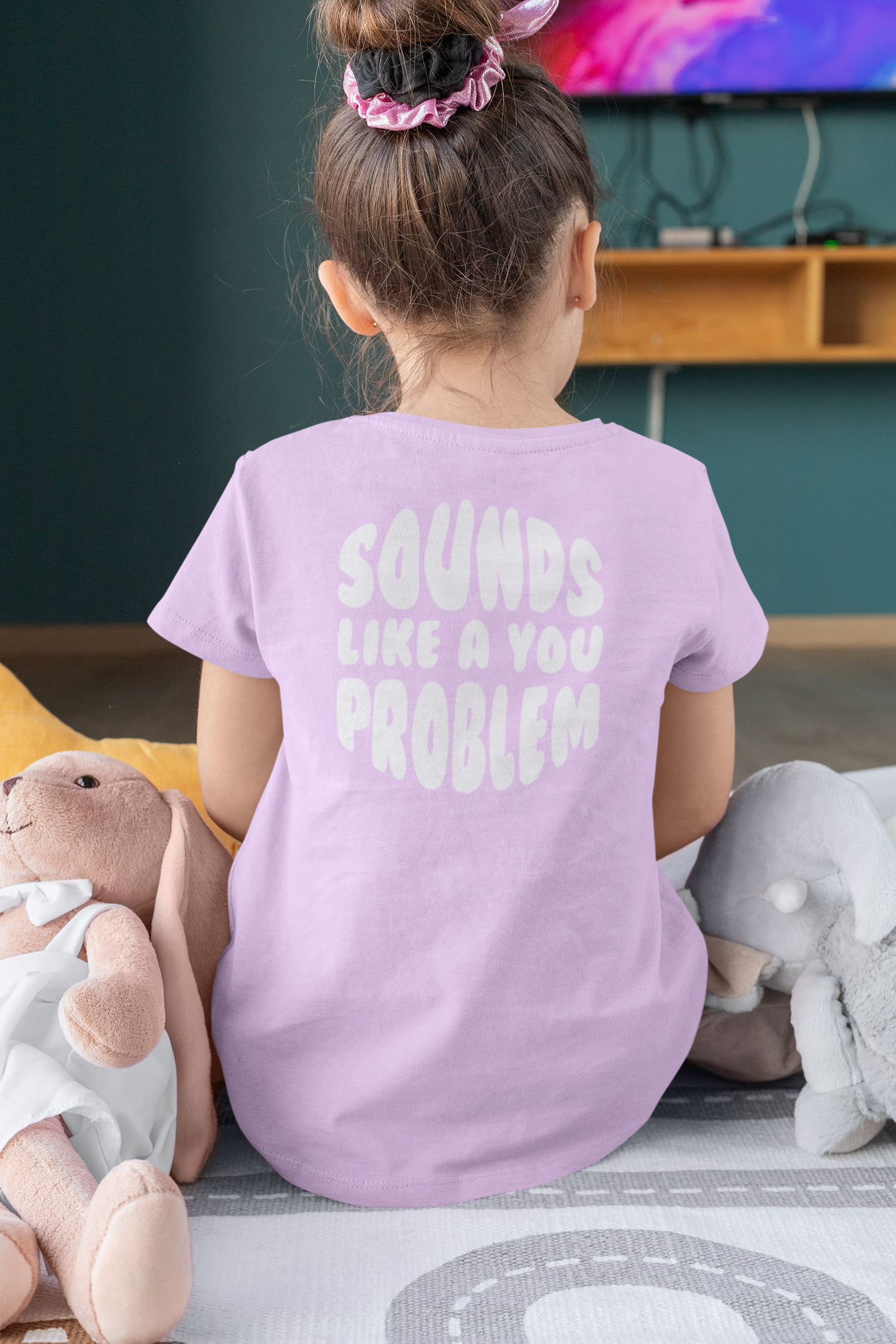 Sounds Like a You Problem Tee - Pink - Kids