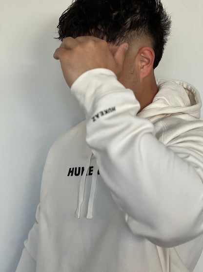 Mens ECRU Limited Stencil Hoodie