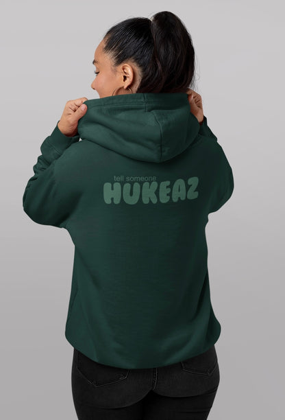 Tell Someone HUKEAZ - Womens - Dark Green/Green
