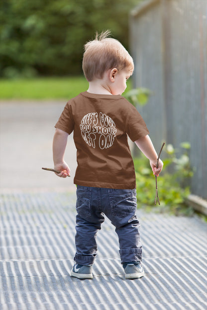 Life’s Good You Should Get One Tee - Brown