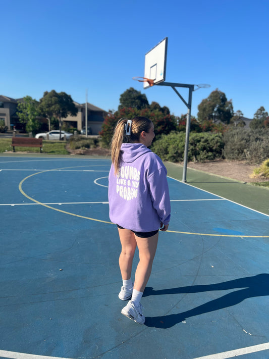 Sounds Like a You Problem - Womens - Lavender/White