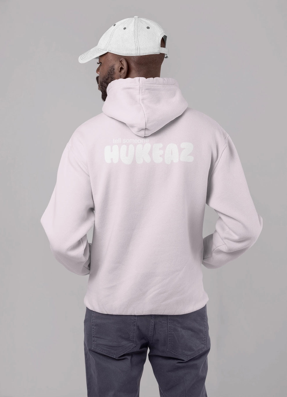 Tell Someone HUKEAZ - Mens - Snow Marl/White