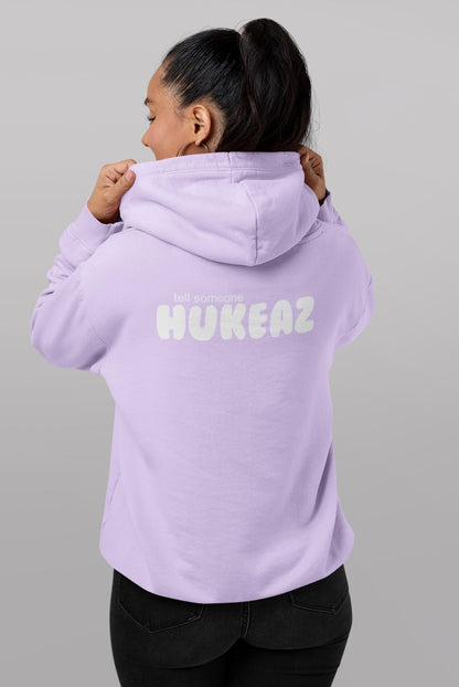 Tell Someone HUKEAZ - Womens - Lavender/White