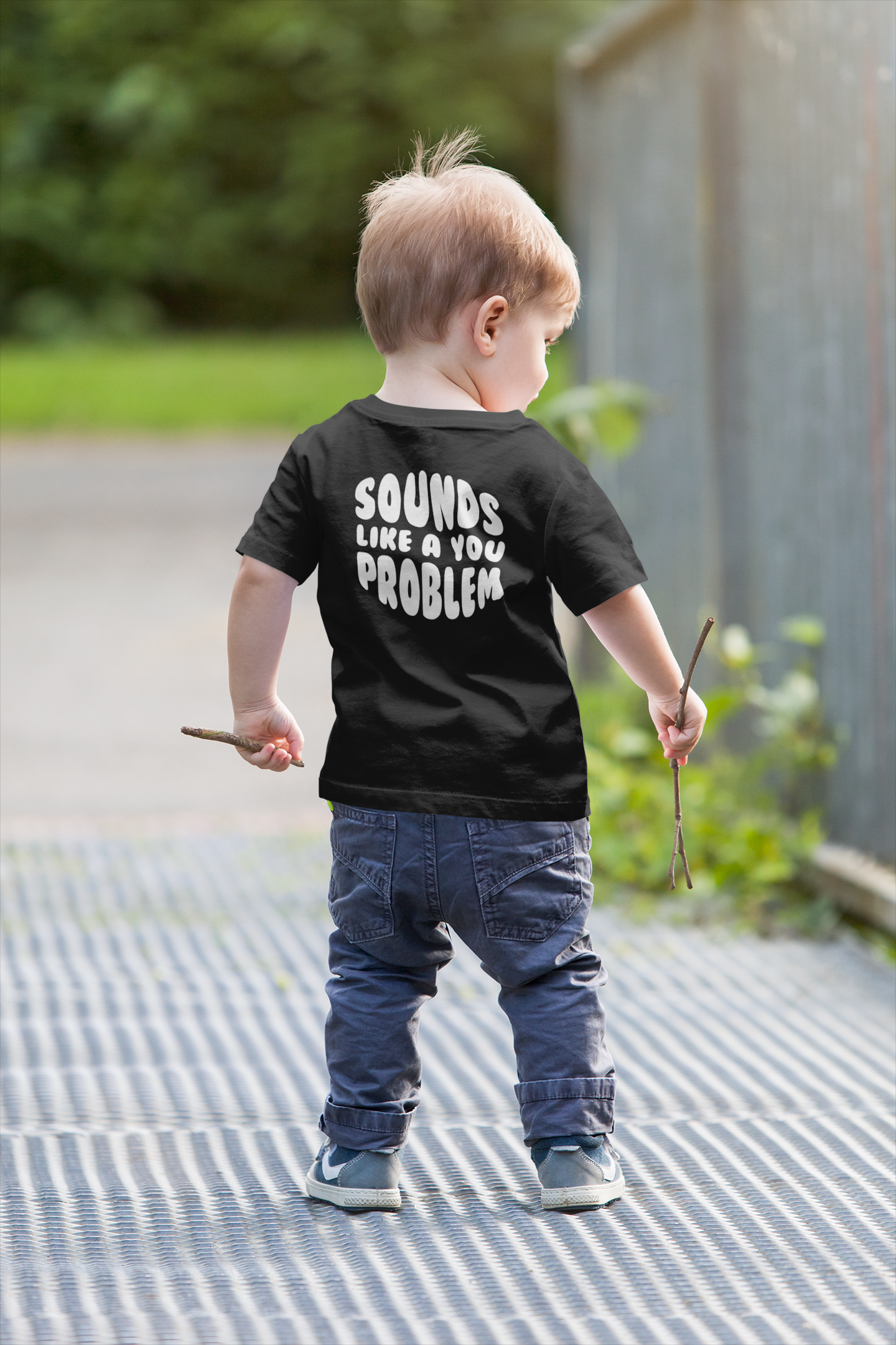 Sounds Like a You Problem Tee - Black - Kids